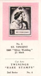 1960 Twinings Tea Rare Stamps (2nd Series) #4 1948 
