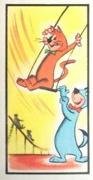 1961 Barratt Huckleberry Hound and Friends #29 He Flies Through the Air Front