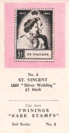 1960 Twinings Tea Rare Stamps (2nd Series) (Red Overprint) #4 1948 
