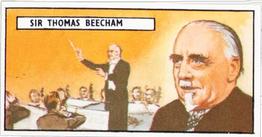 1966 Lyons Maid Famous People #10 Sir Thomas Beecham Front