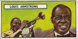 1966 Lyons Maid Famous People #38 Louis Armstrong Front