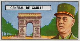 1966 Lyons Maid Famous People #44 General De Gaulle Front