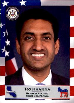 2020 Fascinating Cards United States Congress #138 Ro Khanna Front