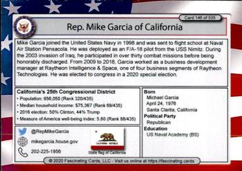 2020 Fascinating Cards United States Congress #146 Mike Garcia Back