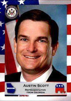 2020 Fascinating Cards United States Congress #222 Austin Scott Front