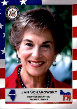 2020 Fascinating Cards United States Congress #241 Jan Schakowsky Front