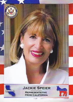 2020 Fascinating Cards United States Congress - Hologram Stickered #135 Jackie Speier Front