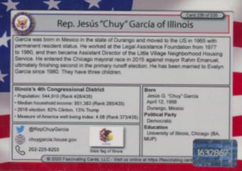 2020 Fascinating Cards United States Congress - Hologram Stickered #236 Jesús 