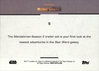 2020 Topps Star Wars: The Mandalorian Season 2 Trailer #5 