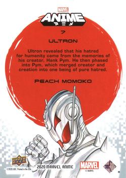 2020 Upper Deck Marvel Anime - Hyper Mosaic #7 Ultron Back