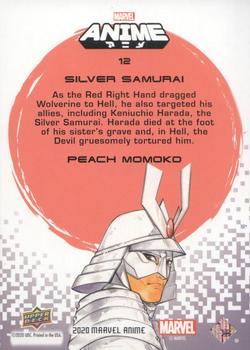 2020 Upper Deck Marvel Anime - Hyper Mosaic #12 Silver Samurai Back