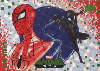 2020 Upper Deck Marvel Anime - Hyper Mosaic #13 Spider-Man Front