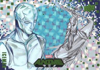 2020 Upper Deck Marvel Anime - Hyper Mosaic #54 Iceman Front