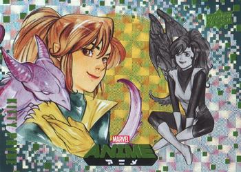 2020 Upper Deck Marvel Anime - Hyper Mosaic #60 Kitty Pryde Front