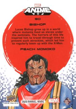 2020 Upper Deck Marvel Anime - Hyper Mosaic #90 Bishop Back