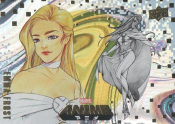 2020 Upper Deck Marvel Anime - Japanese Mega Moon #26 Emma Frost Front