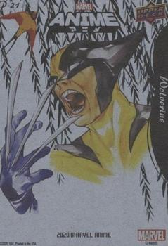 2020 Upper Deck Marvel Anime - Hanafuda #P-21 Wolverine Front