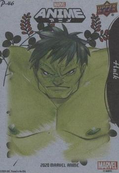 2020 Upper Deck Marvel Anime - Hanafuda #P-46 Hulk Front