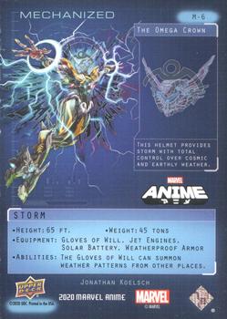 2020 Upper Deck Marvel Anime - Mechanized #M-6 Storm Back