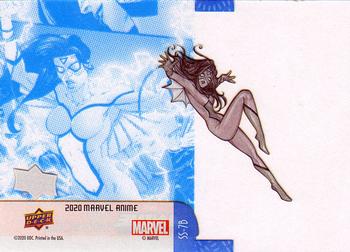 2020 Upper Deck Marvel Anime - Stax Top Layer #SS-7B Spider-Woman Back