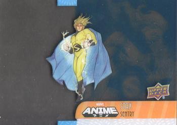 2020 Upper Deck Marvel Anime - Stax Top Layer #SS-8B Sentry Front