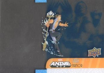 2020 Upper Deck Marvel Anime - Stax Top Layer #SS-9B Namor Front
