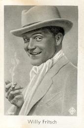 1930-39 Josetti Filmbilder Series 1 #8 Willy Fritsch Front