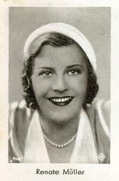 1930-39 Josetti Filmbilder Series 1 #45 Renate Muller Front
