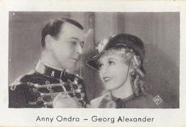 1930-39 Josetti Filmbilder Series 1 #130 Anny Ondra / Georg Alexander Front