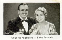 1930-39 Josetti Filmbilder Series 1 #142 Douglas Fairbanks / Bebe Daniels Front