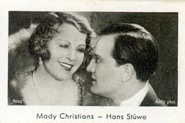 1930-39 Josetti Filmbilder Series 1 #144 Mady Christians / Hans Stuwe Front