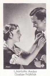 1930-39 Josetti Filmbilder Series 1 #148 Charlotte Ander / Gustav Frohlich Front