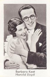 1930-39 Josetti Filmbilder Series 1 #151 Barbara Kent / Harold Lloyd Front