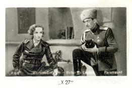1930-39 Josetti Filmbilder Series 1 #252 Marlene Dietrich / Victor McLaglen Front