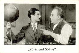 1930-39 Josetti Filmbilder Series 1 #272 Martin Herzberg / Rudolf Rittner Front