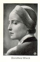 1930-39 Josetti Filmbilder Series 2 #338 Dorothea Wieck Front
