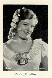 1930-39 Josetti Filmbilder Series 2 #354 Maria Paudler Front