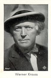 1930-39 Josetti Filmbilder Series 2 #378 Werner Krauss Front