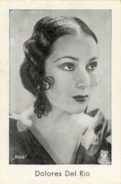 1930-39 Josetti Filmbilder Series 2 #437 Dolores Del Rio Front