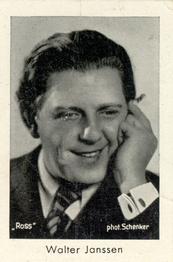 1930-39 Josetti Filmbilder Series 2 #468 Walter Janssen Front