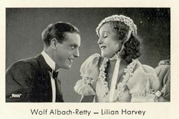 1930-39 Josetti Filmbilder Series 2 #523 Wolf Albach Retty / Lilian Harvey Front