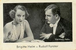1930-39 Josetti Filmbilder Series 2 #527 Brigitte Helm / Rudolf Forster Front