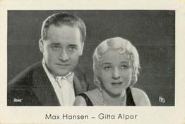 1930-39 Josetti Filmbilder Series 2 #539 Max Hansen / Gitta Alpar Front