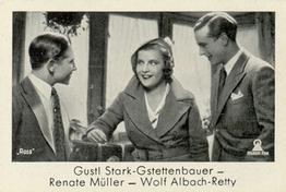 1930-39 Josetti Filmbilder Series 2 #543 Gustl Stark-Gstettenbauer / Renate Muller / Wolf Albach Retty Front