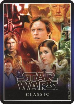 2015 Cartamundi Star Wars Classic Playing Cards #3♣ Episode V : The Empire Strikes Back Back
