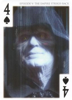 2015 Cartamundi Star Wars Classic Playing Cards #4♠ Episode V : The Empire Strikes Back Front
