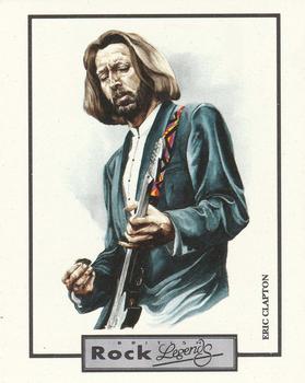 1992 Legends Wall of Fame British Rock Legends #3 Eric Clapton Front