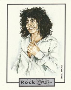 1992 Legends Wall of Fame British Rock Legends #4 Marc Bolan Front