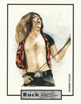 1992 Legends Wall of Fame British Rock Legends #15 Robert Plant Front