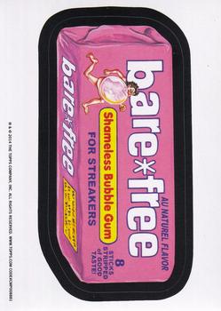 2014 Topps Wacky Packages Old School Series 5 #NNO Bare-Free Shameless Bubble Gum Front